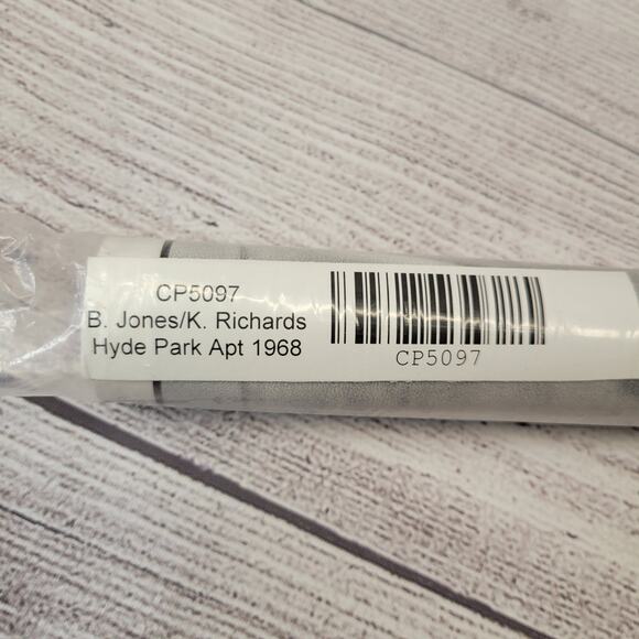 Rolling Stones Brian Jones & Keith Richards Hyde Park Apartment 1968 Poster - Picture 3 of 12